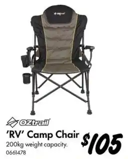 Bunnings OZtrail 'RV' Camp Chair offer