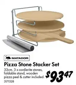 Bunnings Matador Pizza Stone Stacker Set offer