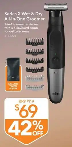 Shaver Shop Series X Wet & Dry All-In-One Groomer offer