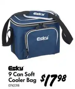 Bunnings Esky 9 Can Soft Cooler Bag offer