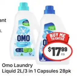 IGA Omo Laundry Liquid offer