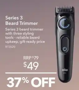 Shaver Shop Braun Series 3 Beard Trimmer offer