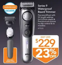 Shaver Shop Braun Waterproof Beard Trimmer offer