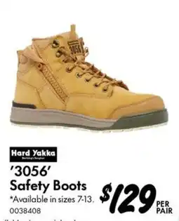 Bunnings Hard Yakka '3056' Safety Boots offer