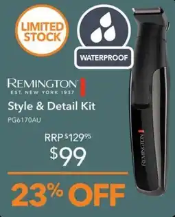 Shaver Shop Remington Style & Detail Kit offer