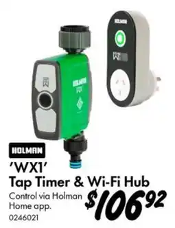 Bunnings Holman 'WX1' Tap Timer & Wi-Fi Hub offer