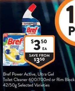 Foodworks Bref Power Active offer