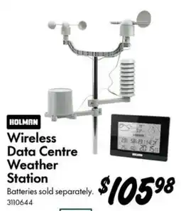 Bunnings Holman Wireless Data Centre Weather Station offer