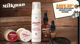 Shaver Shop Milkman Beard Care Range offer