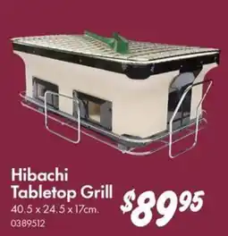 Bunnings Hibachi Tabletop Grill offer