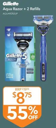 Shaver Shop Gillette Aqua Razor offer