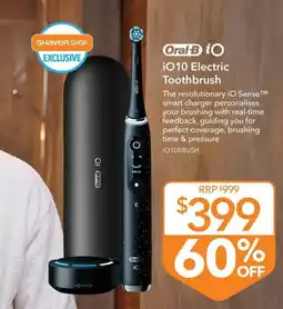 Shaver Shop Oral B iO10 Electric Toothbrush offer