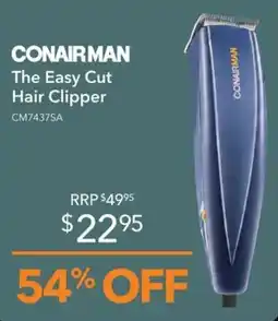 Shaver Shop Conairman The Easy Cut Hair Clipper offer
