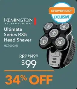 Shaver Shop Remington Ultimate Series RX5 Head Shaver offer