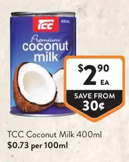Foodworks TCC Coconut Milk offer