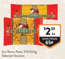 Foodworks San Remo Pasta offer
