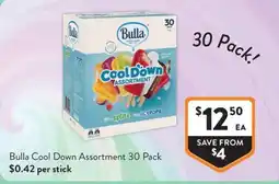 Foodworks Bulla Cool Down Assortment offer