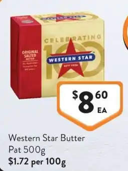 Foodworks Western Star Butter offer