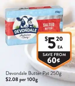 Foodworks Devondale Butter Pat offer