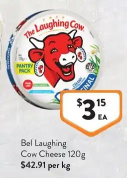 Foodworks Bel Laughing Cow Cheese offer