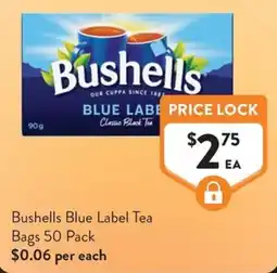 Foodworks Bushells Blue Label Tea offer