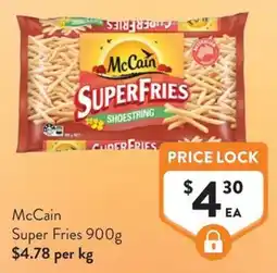 Foodworks McCain Super Fries offer