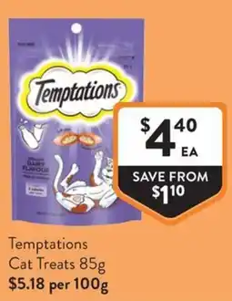 Foodworks Temptations Cat Treats offer