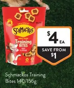 Foodworks Schmackos Training Bites offer
