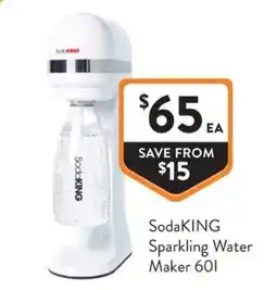 Foodworks SodaKING Sparkling Water Maker 60l offer