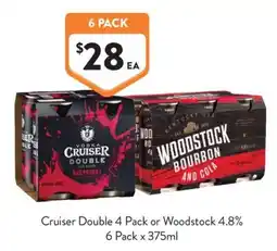 Foodworks Cruiser Double offer