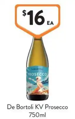 Foodworks De Bortoli KV Prosecco offer