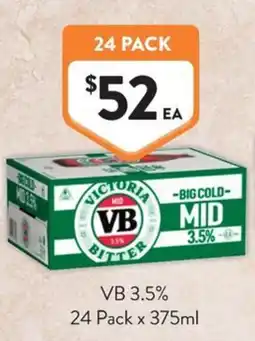Foodworks VB 3.5% offer