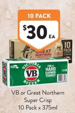 Foodworks VB or Great Northern Super Crisp offer