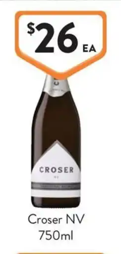 Foodworks Croserv NV offer