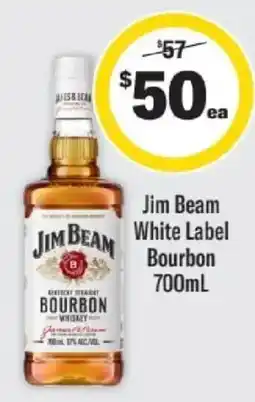 Liquorland Jim Beam White Label Bourbon offer
