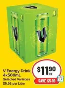 IGA V Energy Drink offer