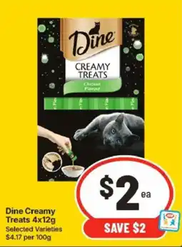IGA Dine Creamy Treats offer