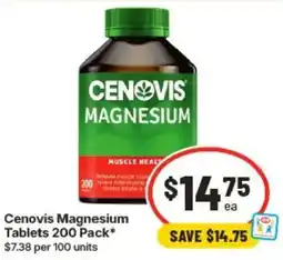 IGA Cenovis Magnesium Tablets offer