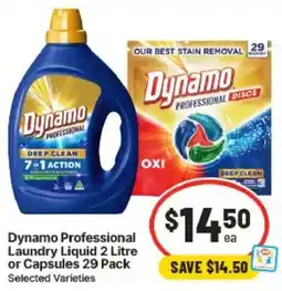 IGA Dynamo Professional Laundry Liquid offer