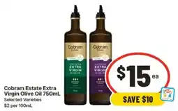 IGA Cobram Estate Extra Virgin Olive Oil offer