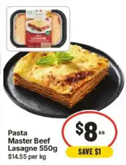 IGA Pasta Master Beef Lasagne offer