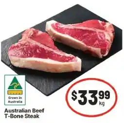IGA Australian Beef T-Bone Steak offer