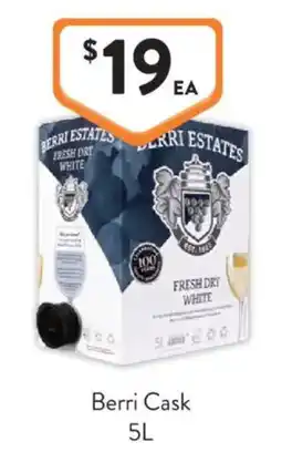 Foodworks Berri Cask offer