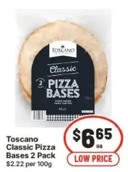IGA Toscano Classic Pizza Bases offer