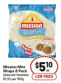IGA Mission Mini Wraps offer