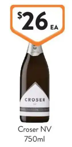 Foodworks Croser NV offer