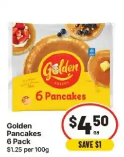 IGA Golden Pancakes offer