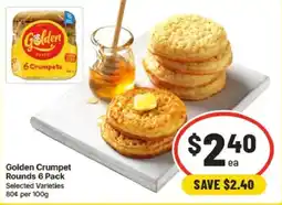 IGA Golden Crumpet Rounds offer