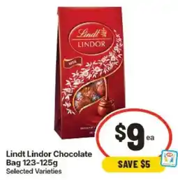 IGA Lindt Lindor Chocolate offer