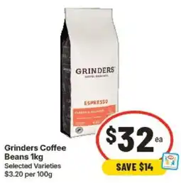 IGA Grinders Coffee Beans offer